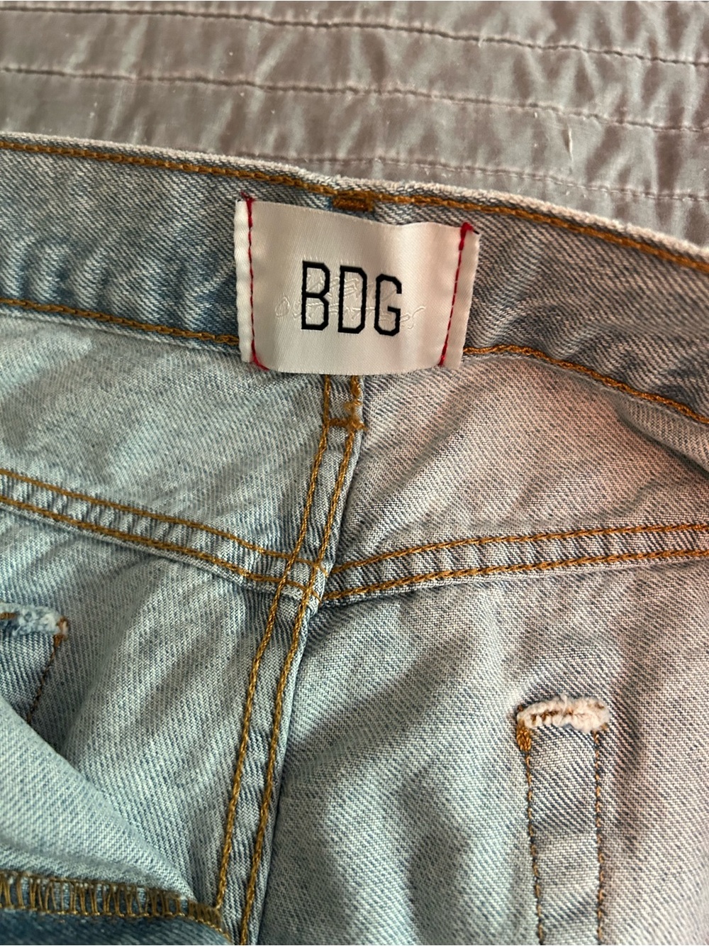 BDG High-Rise Light Blue Denim Jeans